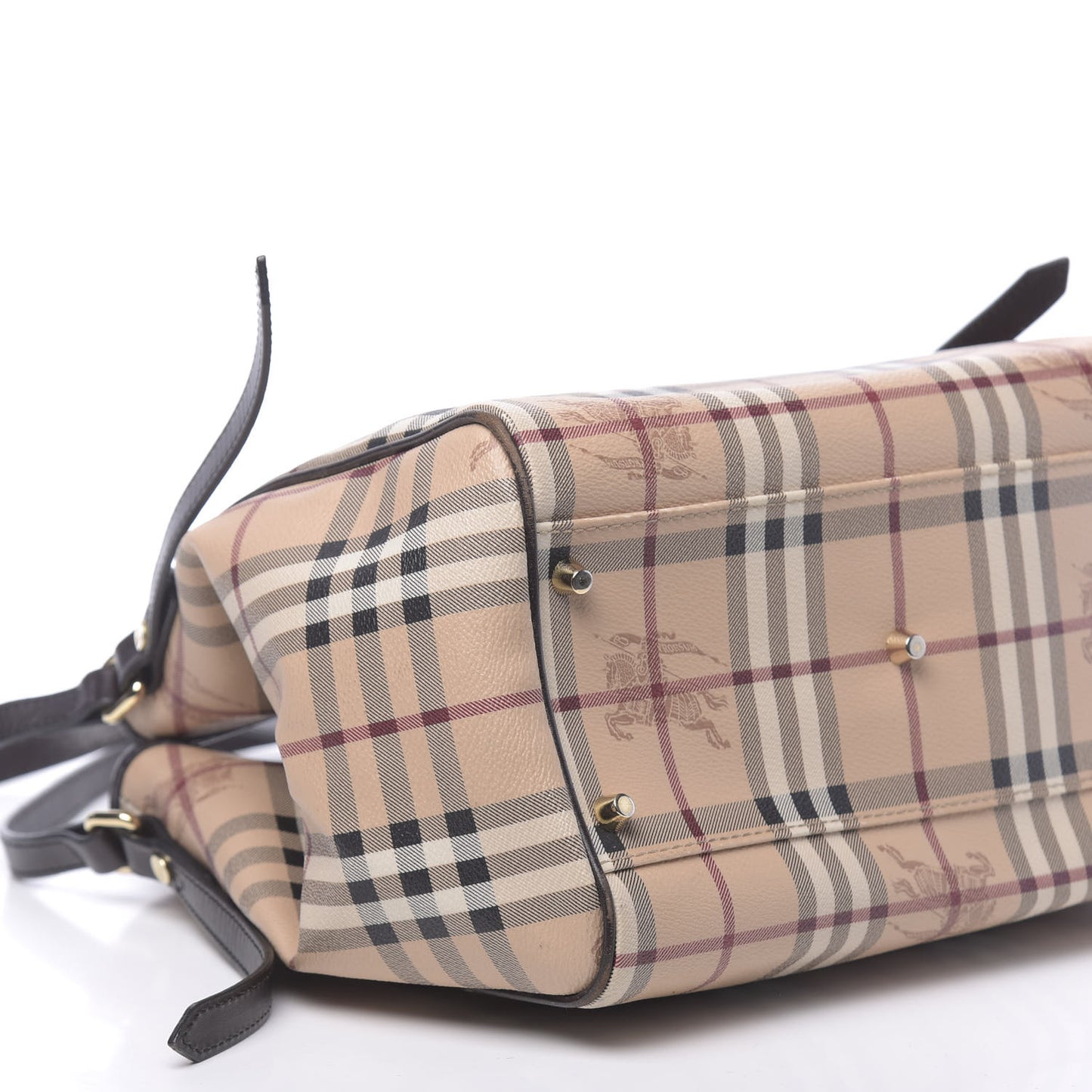 Haymarket Check Small Canterbury Tote Chocolate