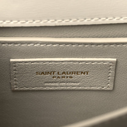 Saint Laurent Calfskin Medium Monogram Sunset Crema Soft 6 of 8