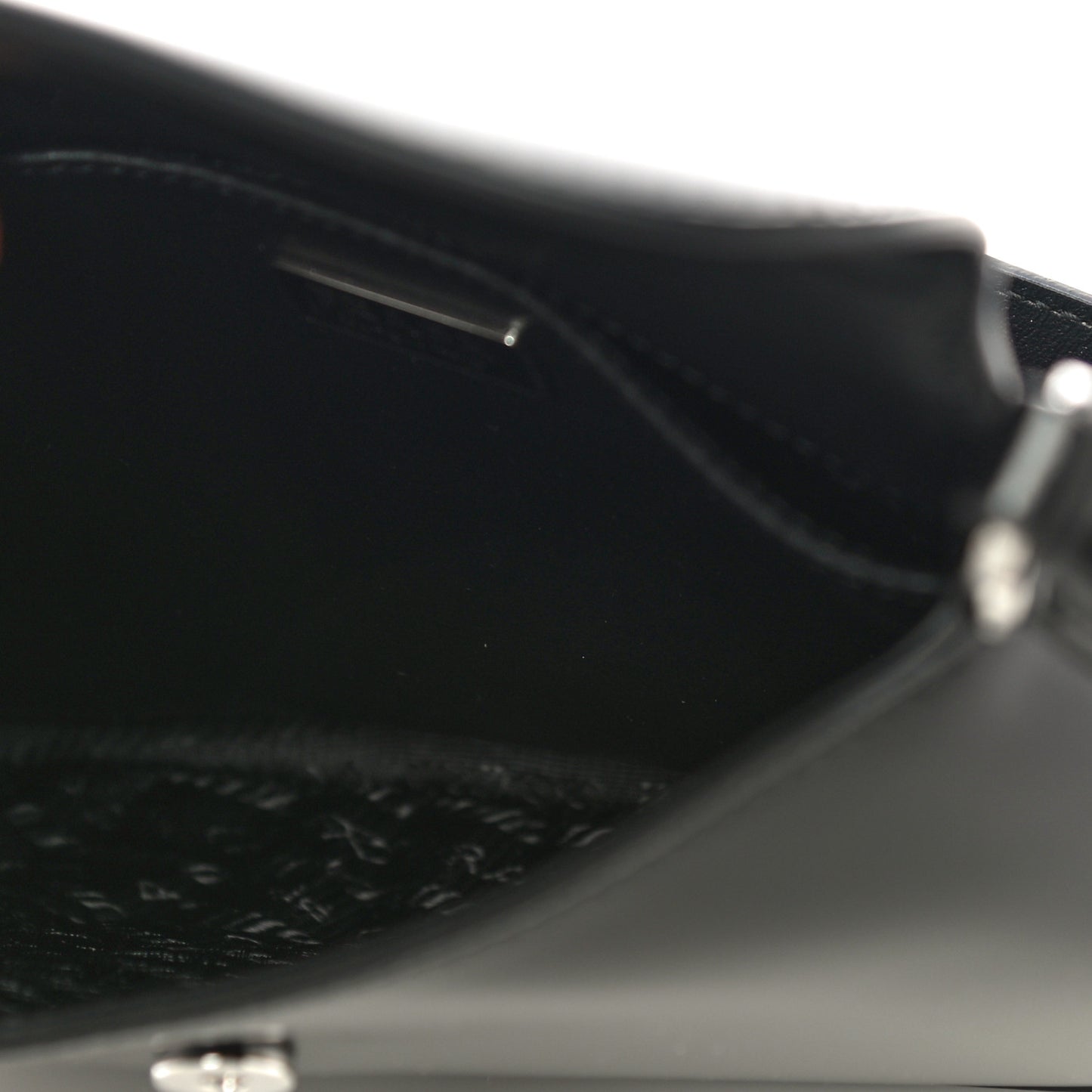 Spazzolato Cleo Flap Shoulder Bag Black