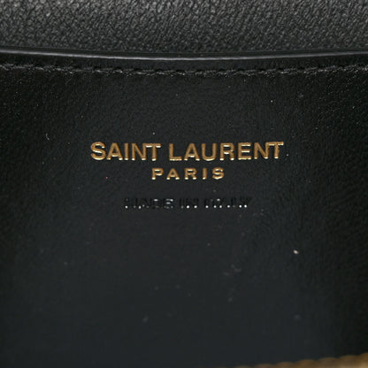 Saint Laurent Lambskin Quilted Mini Gaby Vanity Case Black 6 of 11