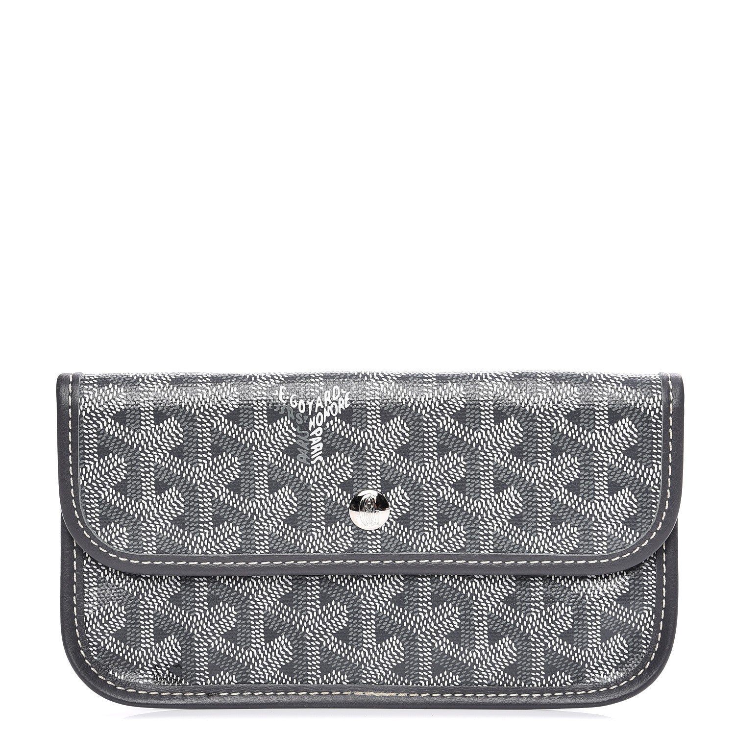 Goyard Goyardine Pouch Grey 1 of 6