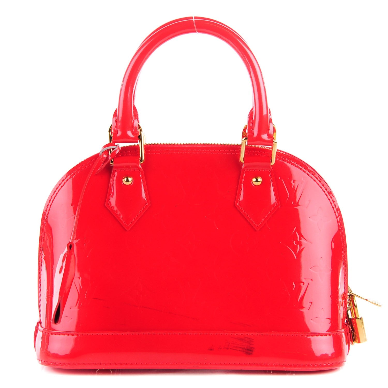 Louis Vuitton Vernis Alma BB Rouge Grenadine 1 of 7