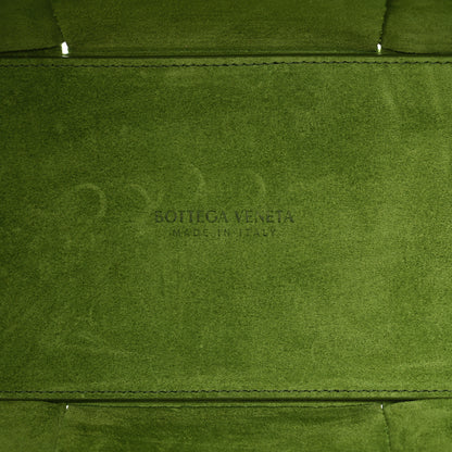Bottega Veneta Grained Calfskin Intrecciato Small Arco Tote Avocado 7 of 11