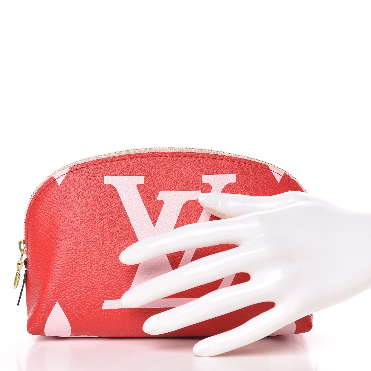 Louis Vuitton Monogram Giant Cosmetic Pouch Rouge 2 of 8