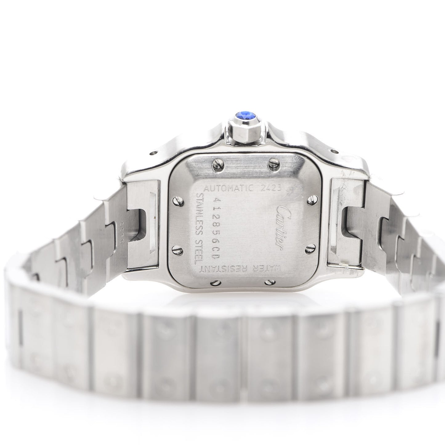 Stainless Steel 24mm Santos de Cartier Galbee Automatic Watch