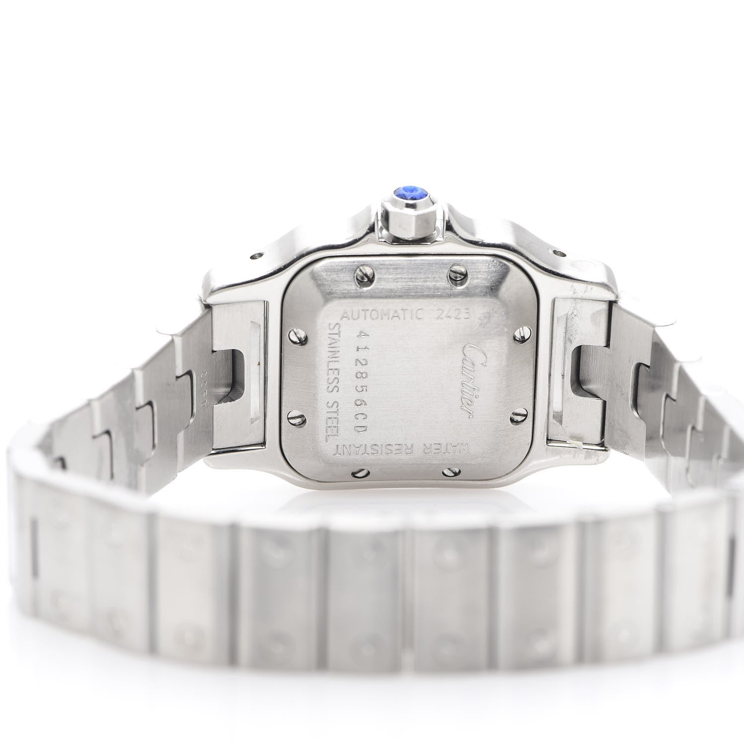 Cartier Stainless Steel 24mm Santos de Cartier Galbee Automatic Watch 4 of 7