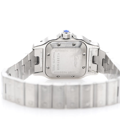 Cartier Stainless Steel 24mm Santos de Cartier Galbee Automatic Watch 4 of 7