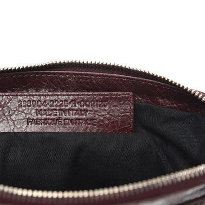 Balenciaga Agneau Arena Classic Hardware Grip Wallet Acajou Fonce 7 of 7
