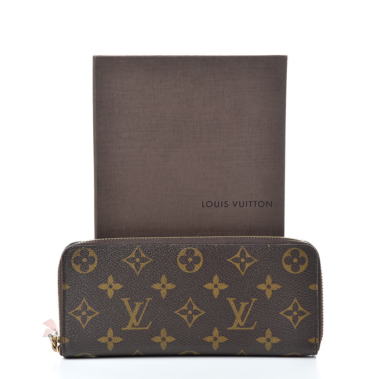 Louis Vuitton Monogram Clemence Wallet Rose Ballerine 15 of 15