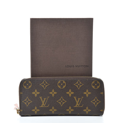 Louis Vuitton Monogram Clemence Wallet Rose Ballerine 15 of 15