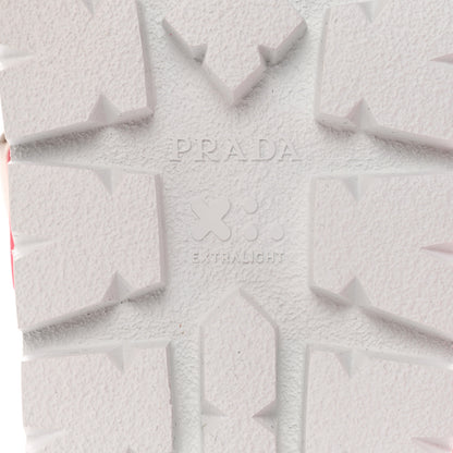 Prada EVA Rubber Buckled Lug Sole 20mm Thong Sandals 40 Begonia 8 of 9