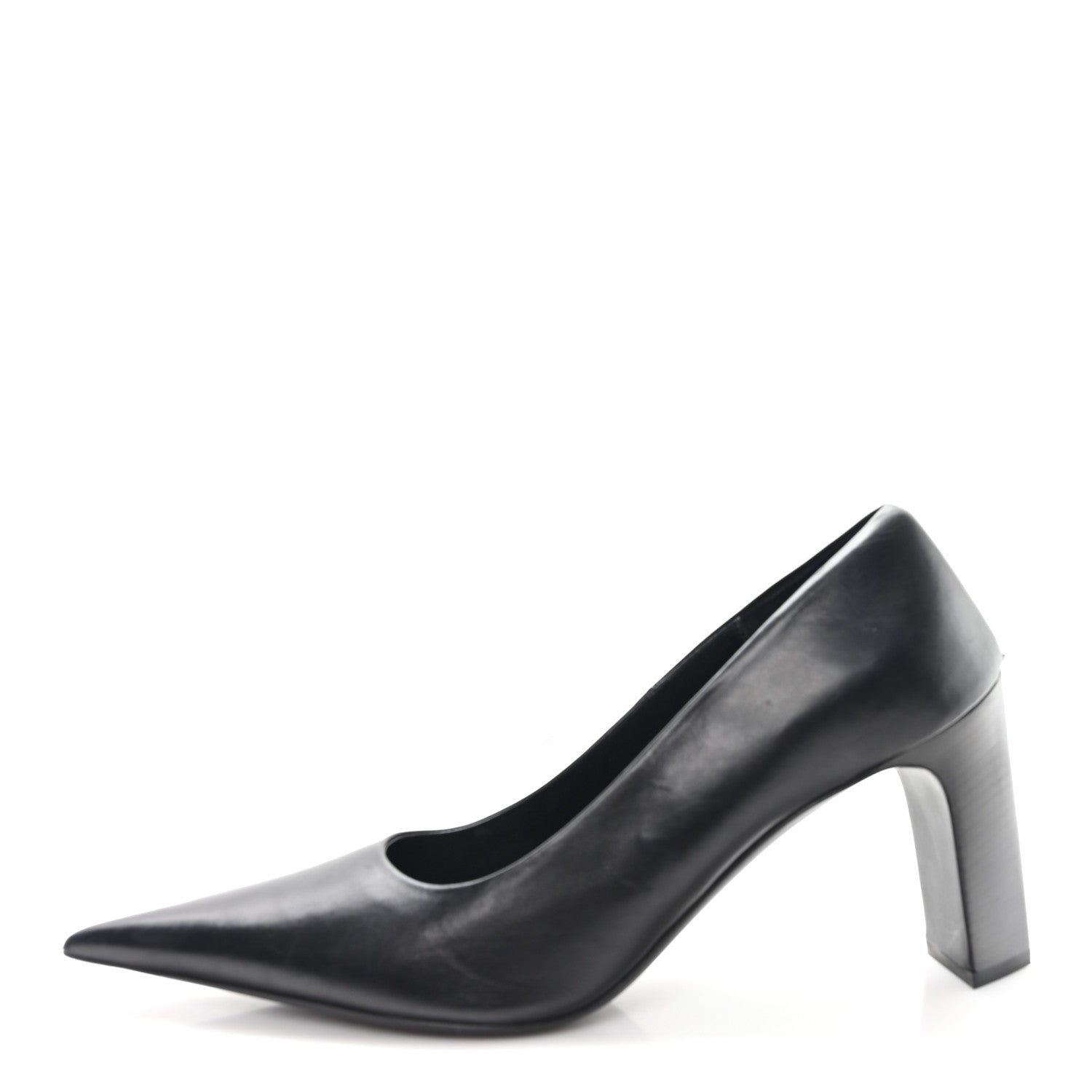 Balenciaga Calfskin Blade Knife Pumps 37 Black 1 of 10