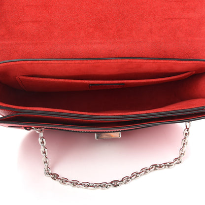 Louis Vuitton Calfskin Monogram Very Messenger Rubis Red 5 of 9