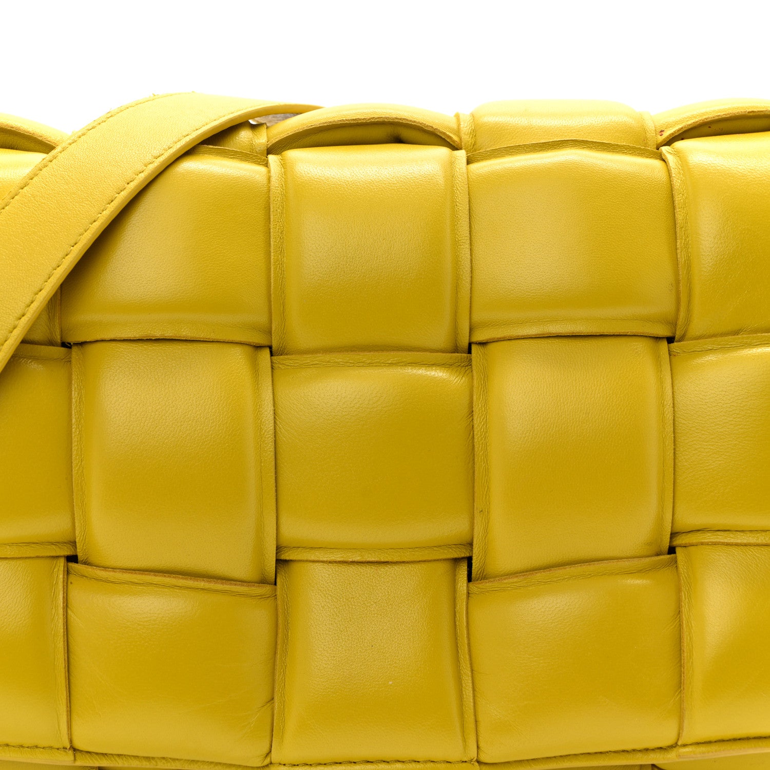 Bottega Veneta Nappa Maxi Intreccio Padded Cassette Crossbody Bag Buttercup 8 of 15