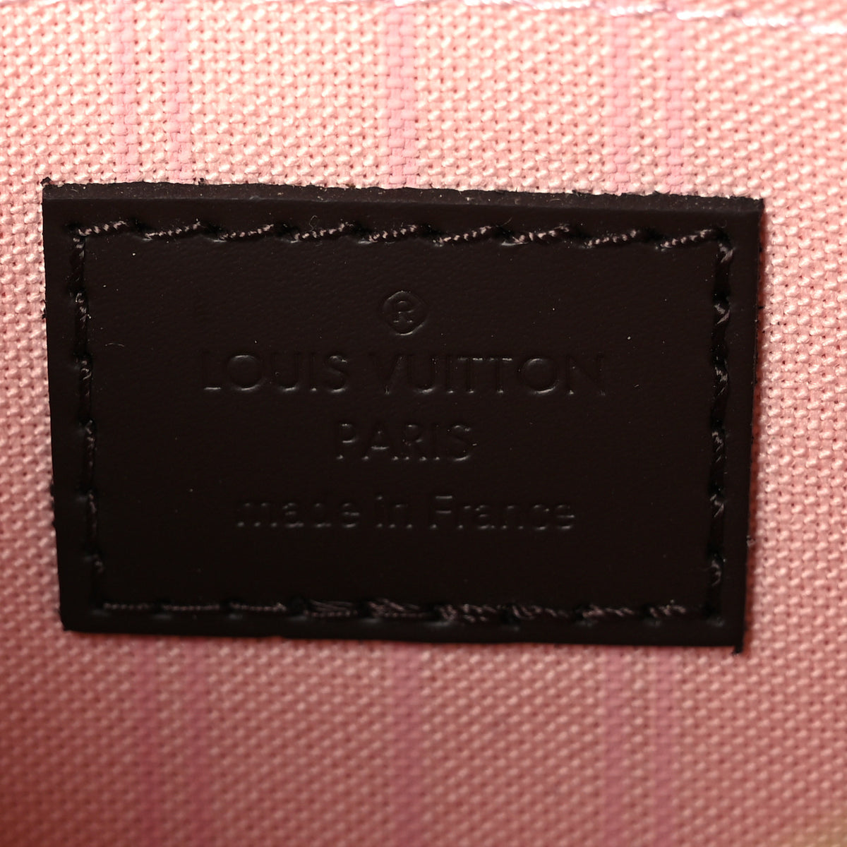 Damier Ebene Neo Neverfull MM Rose Ballerine