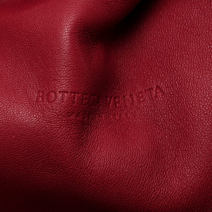 Bottega Veneta Nappa Maxi Intrecciato The Pouch Oversized Clutch Amaranto 6 of 7