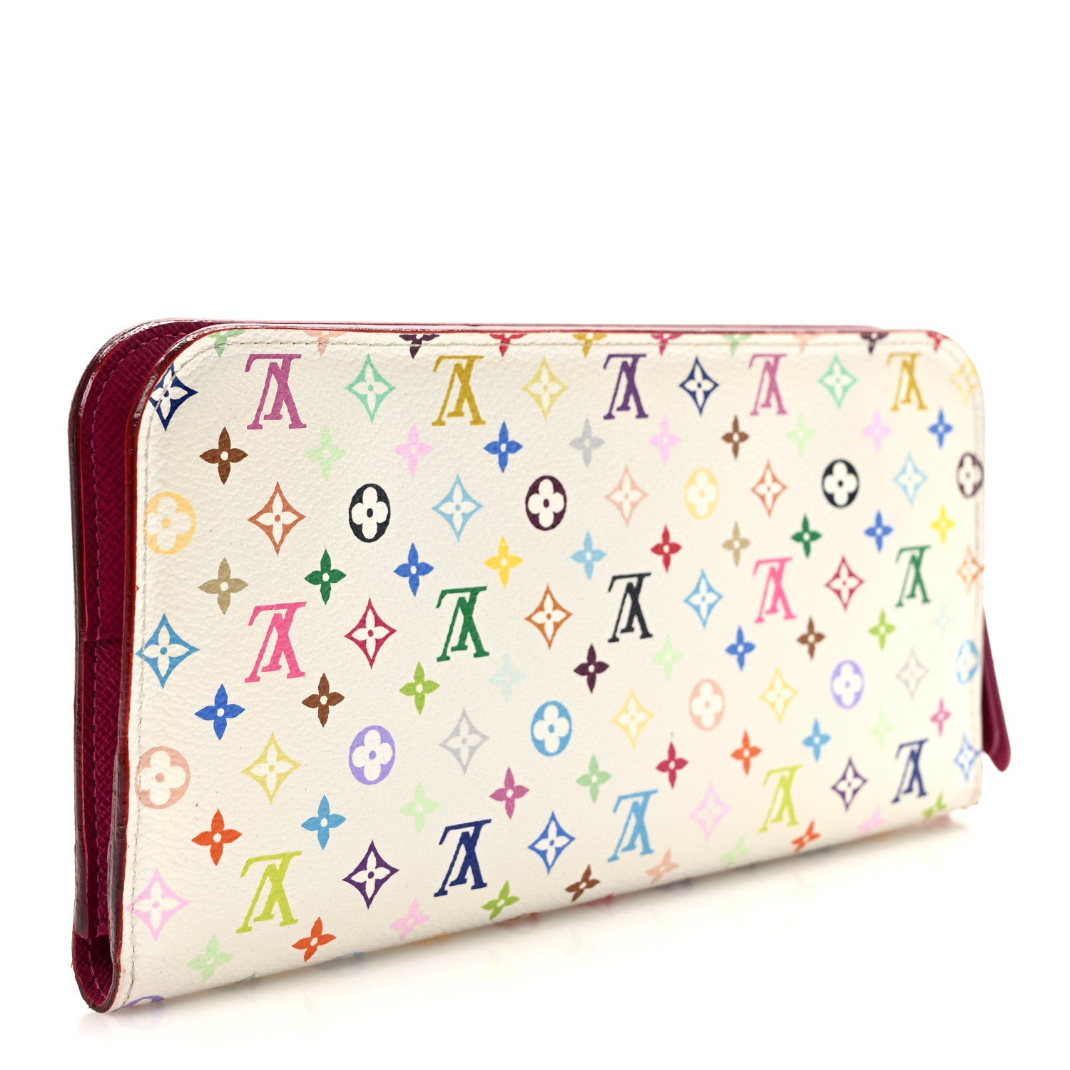 Louis Vuitton Monogram Multicolor Insolite Wallet White Figue 3 of 6
