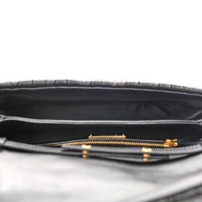Miu Miu Nappa Matelasse Flap Clutch Black 5 of 9