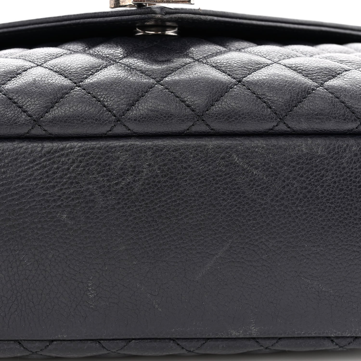 Saint Laurent SAINT LAURENT Calfskin Mixed Matelasse Triquilt Large Monogram Envelope Satchel Deep Marine 18 of 19