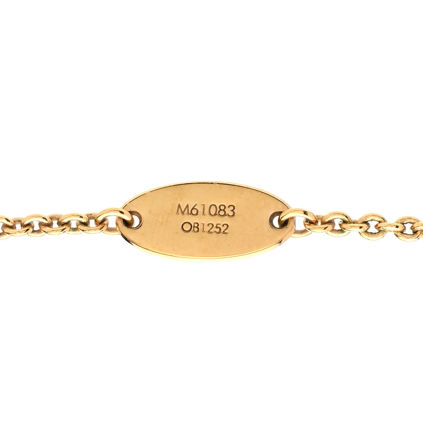Essential V Necklace Gold