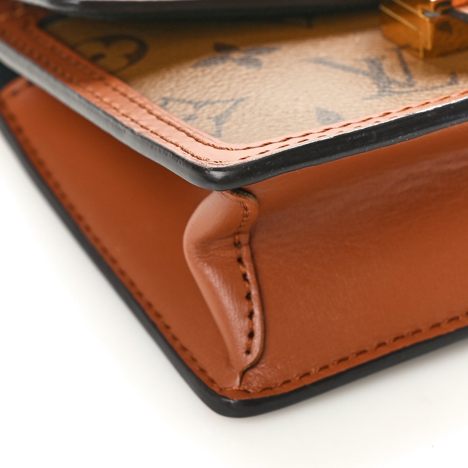 Louis Vuitton Reverse Monogram Dauphine Chain Wallet 8 of 9