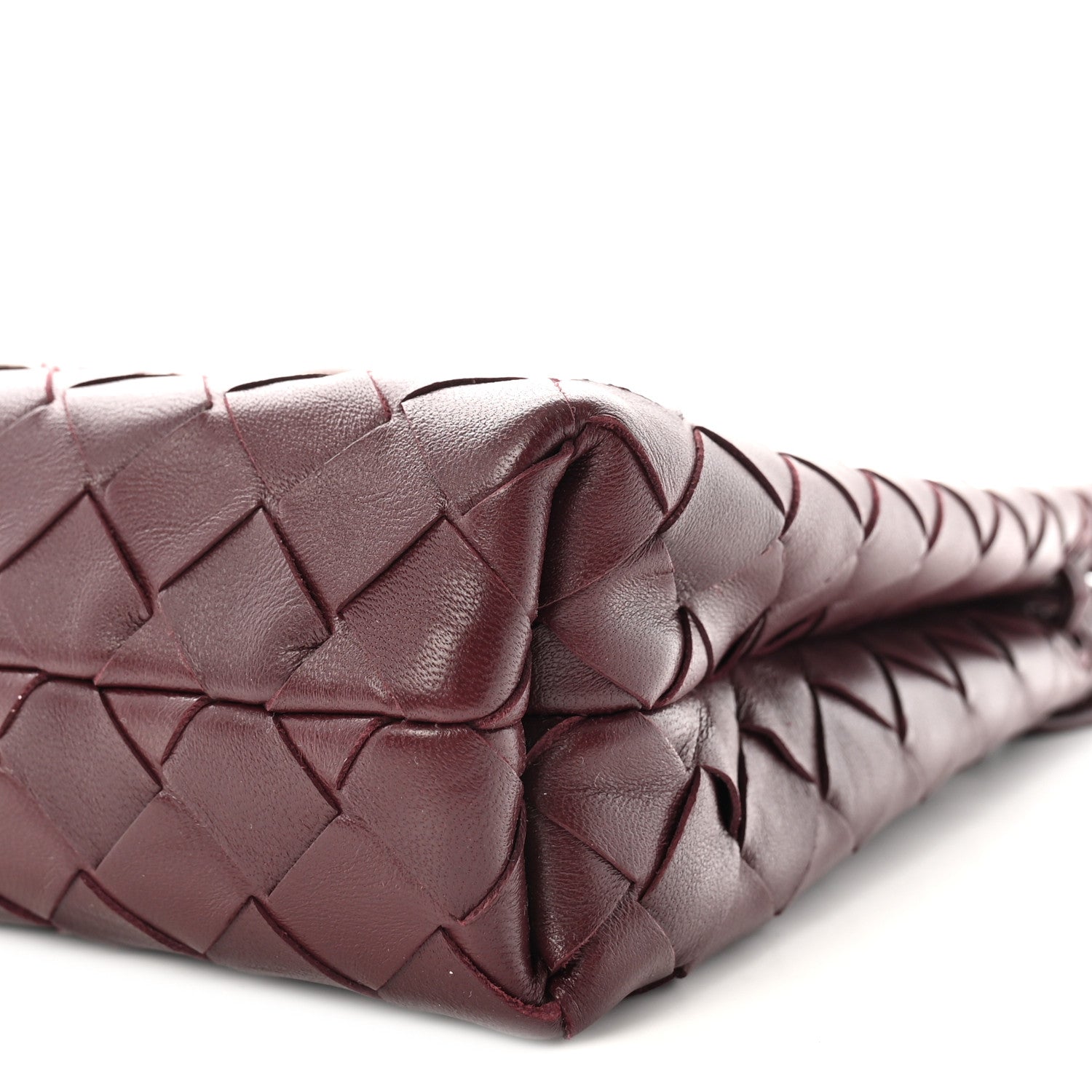 Bottega Veneta Nappa Intrecciato Andiamo Phone Pouch Barolo