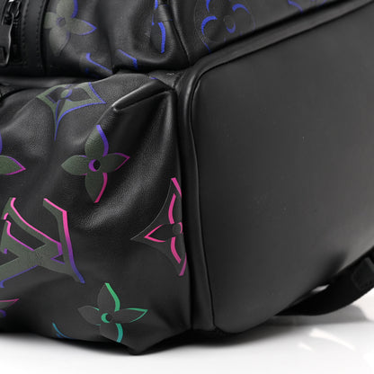 Louis Vuitton Calfskin Monogram Spotlight Comet Backpack Black Borealis 8 of 10