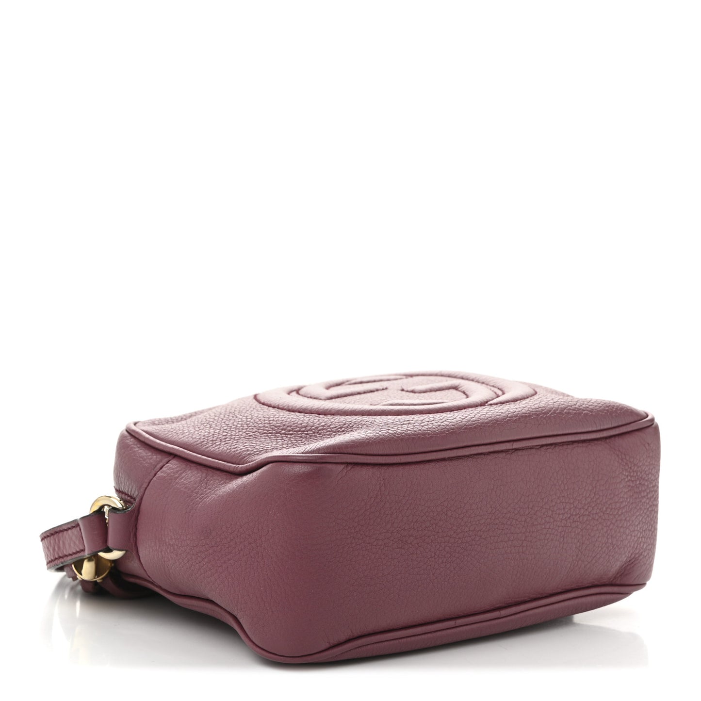 Pebbled Calfskin Small Soho Disco Bag Peonia Flower