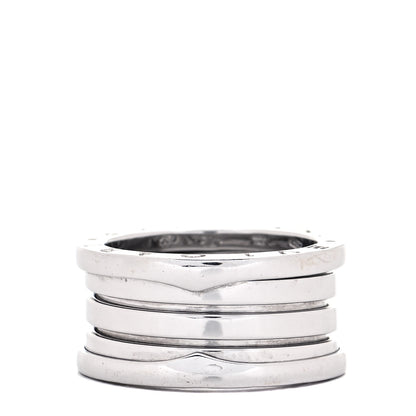 Bulgari 18K White Gold B.Zero1 Four-Band Ring 54 7 1 of 5