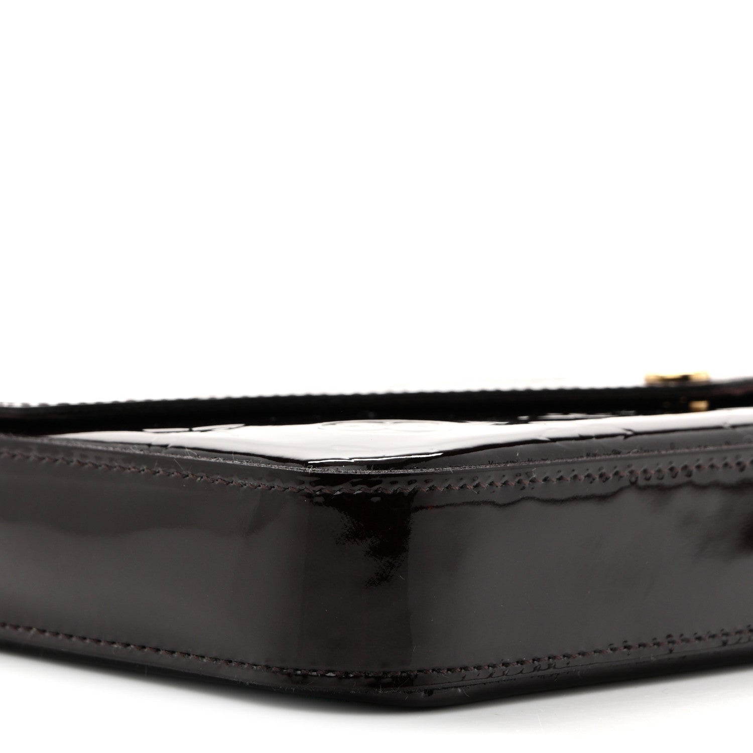 Louis Vuitton Vernis Pochette Felicie Chain Wallet Amarante 9 of 15