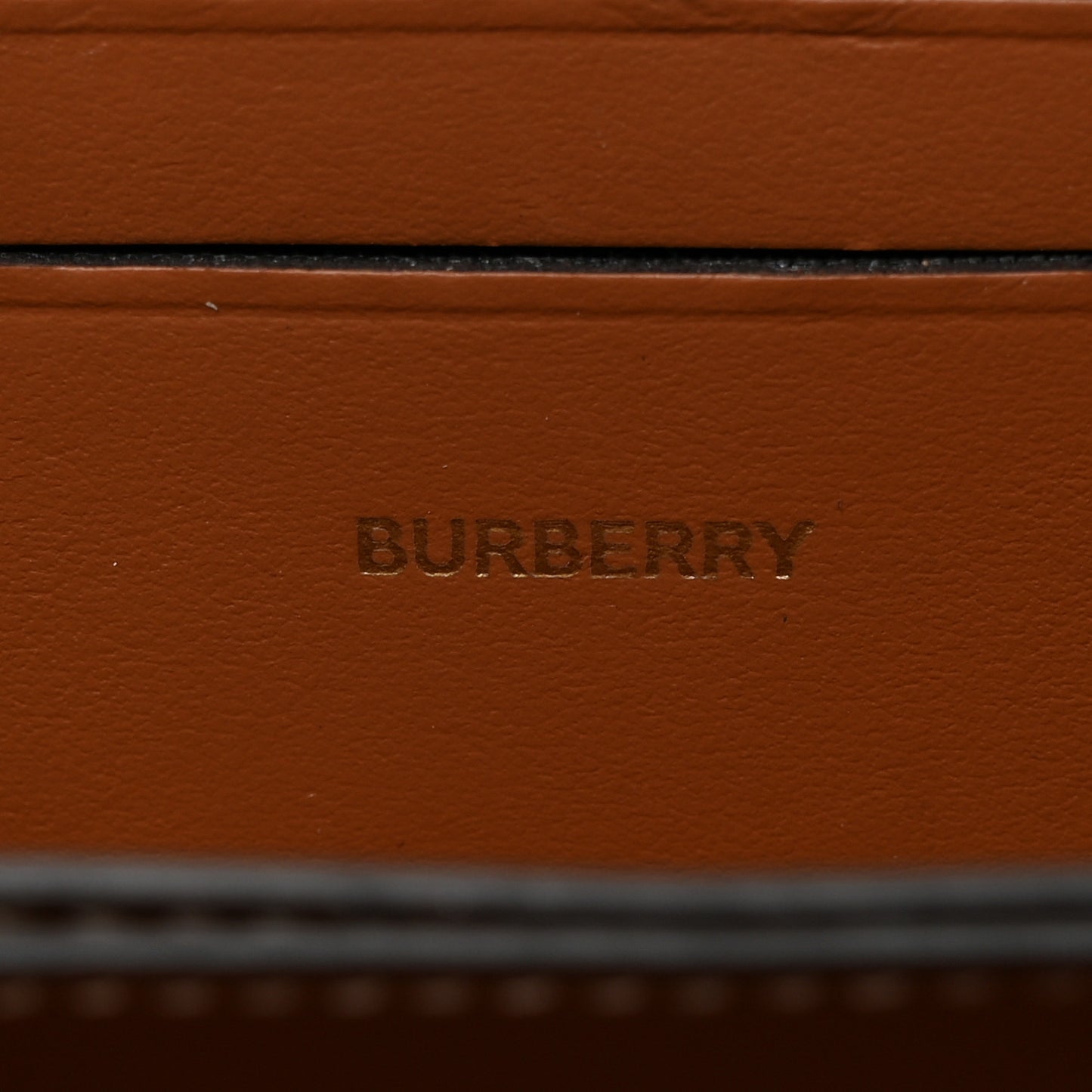 E-Canvas Vintage Check Mini Zip Around Wallet Birch Brown