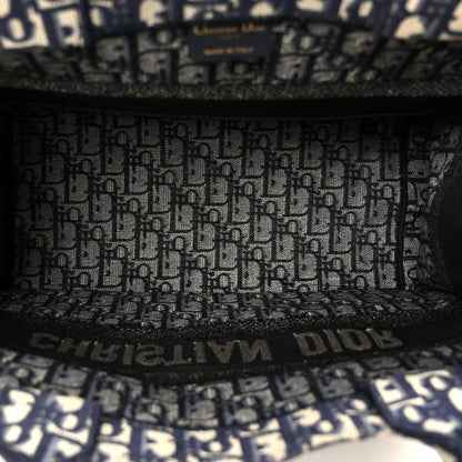 Christian Dior Oblique Medium Book Tote Blue Multicolor 5 of 10
