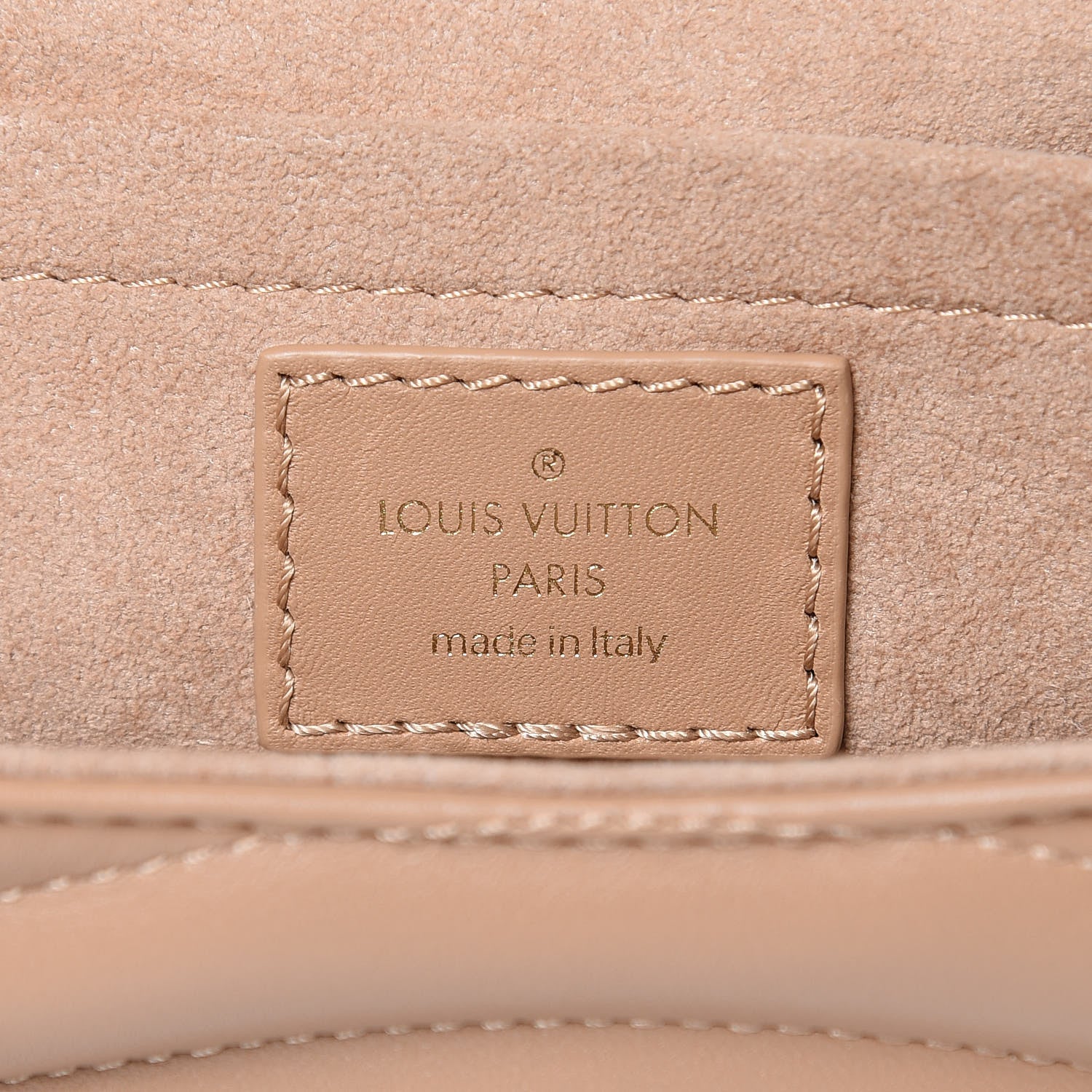 Louis Vuitton Calfskin New Wave Chain MM Noisette 6 of 12