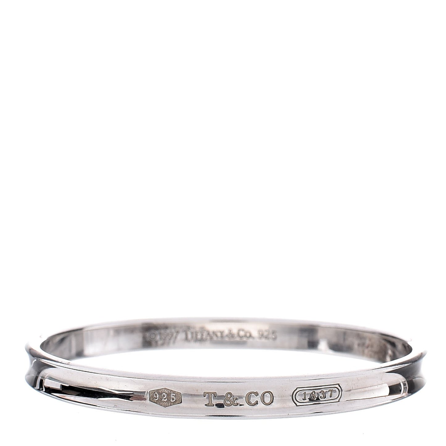 Sterling Silver 1837 Bangle Bracelet