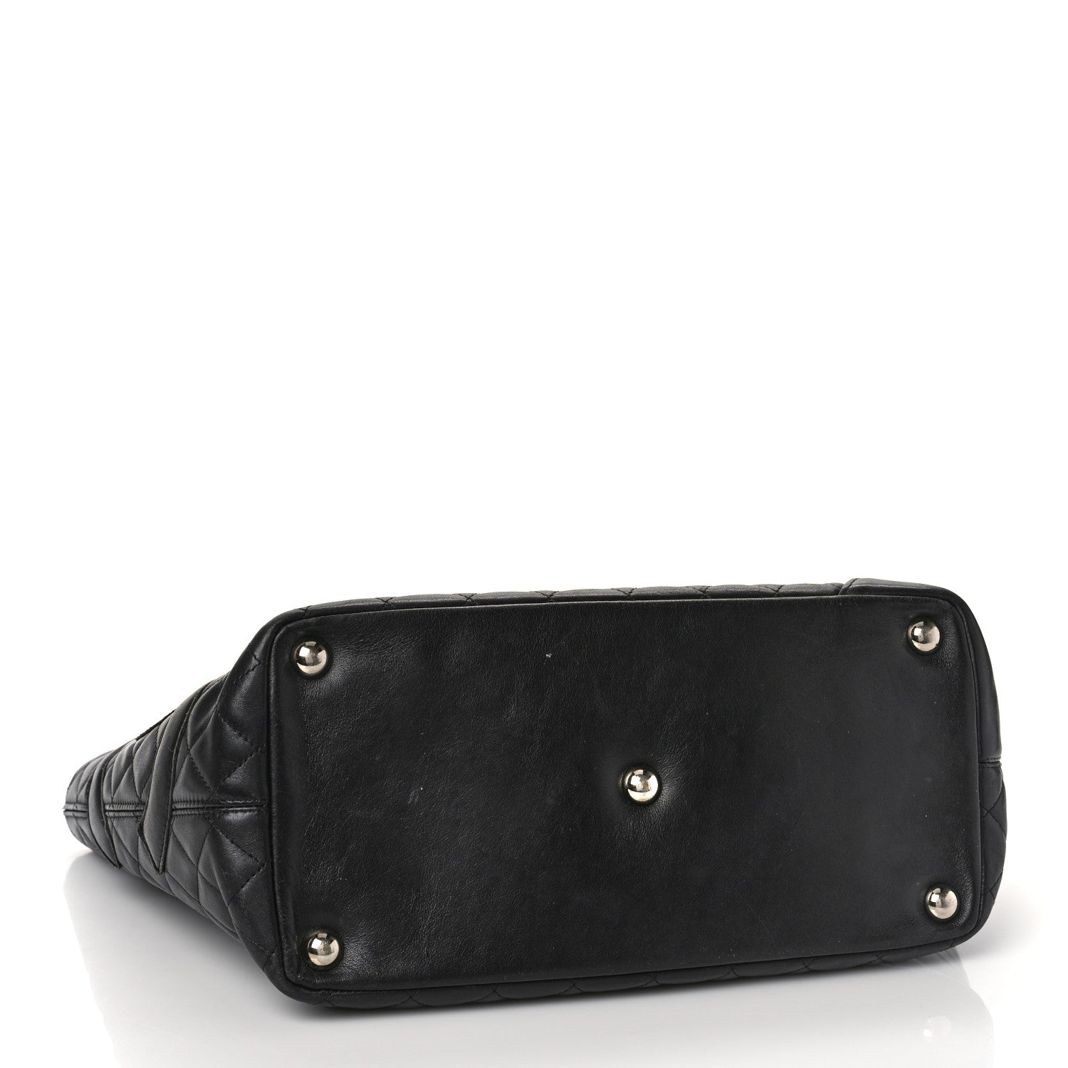 Chanel Calfskin Quilted Large Cambon Tote Black 4 of 15
