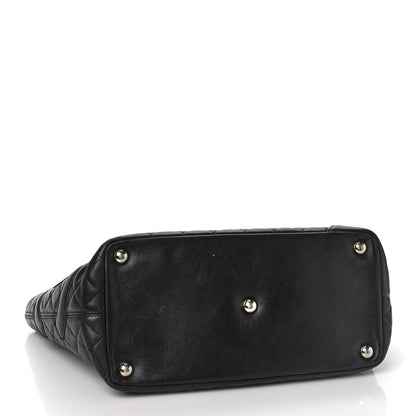 Chanel Calfskin Quilted Large Cambon Tote Black 4 of 15