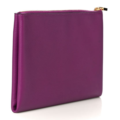Hermes Evercolor Atout Pouch Anemone Deep Bleu 3 of 11