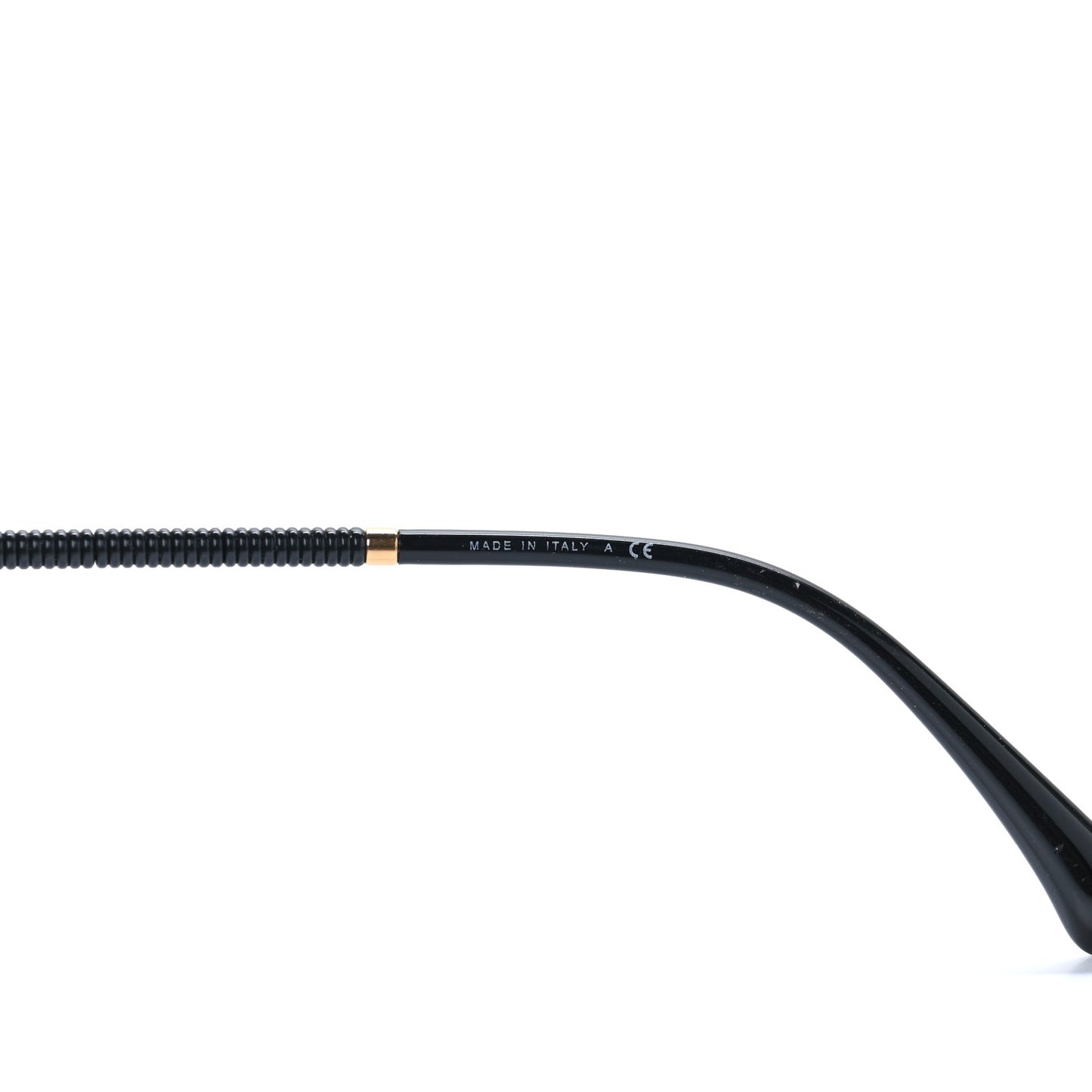 Metal Lambskin Pilot Fall Sunglasses 4227-Q Black