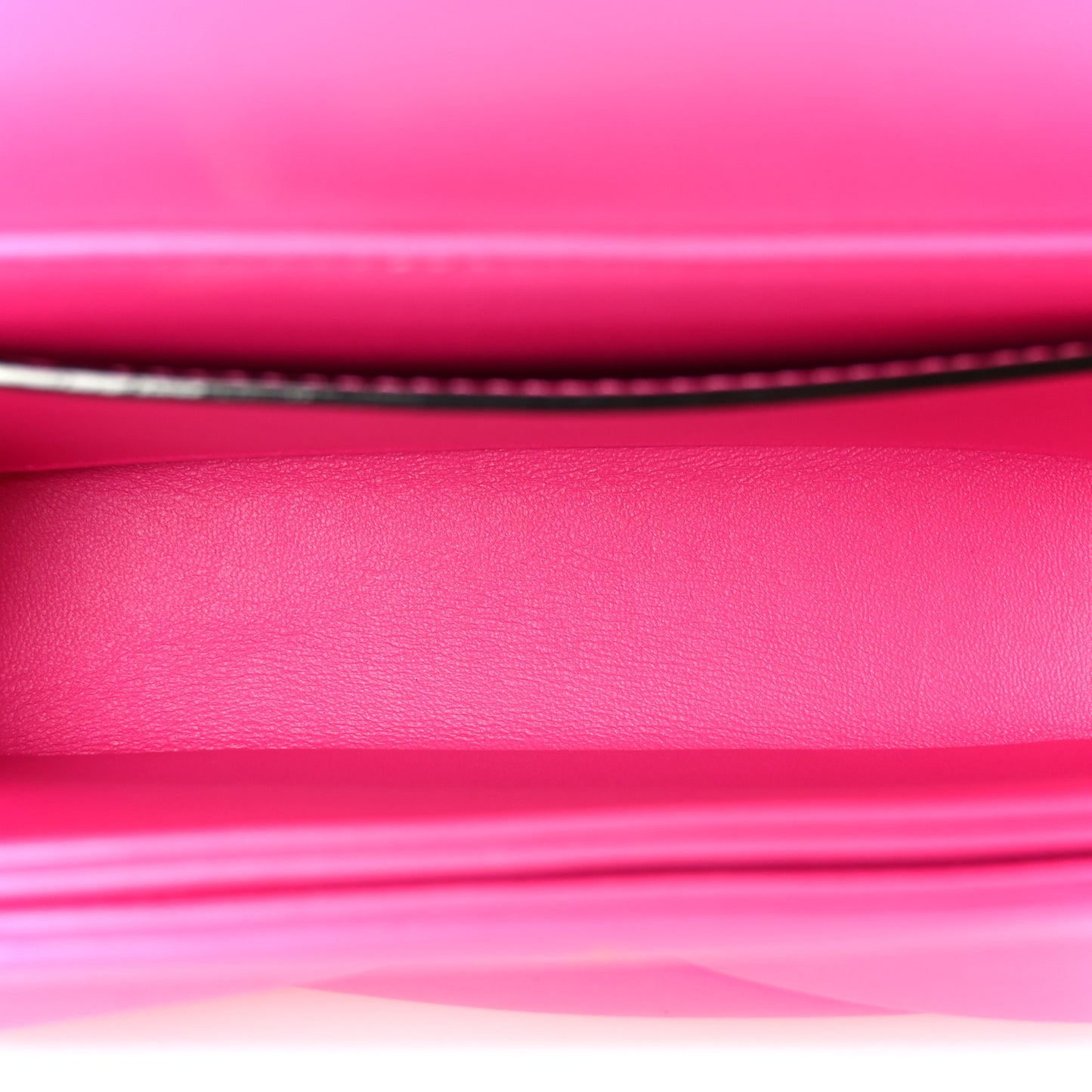 Nappa Monochrome One Stud Chain Clutch Pink PP