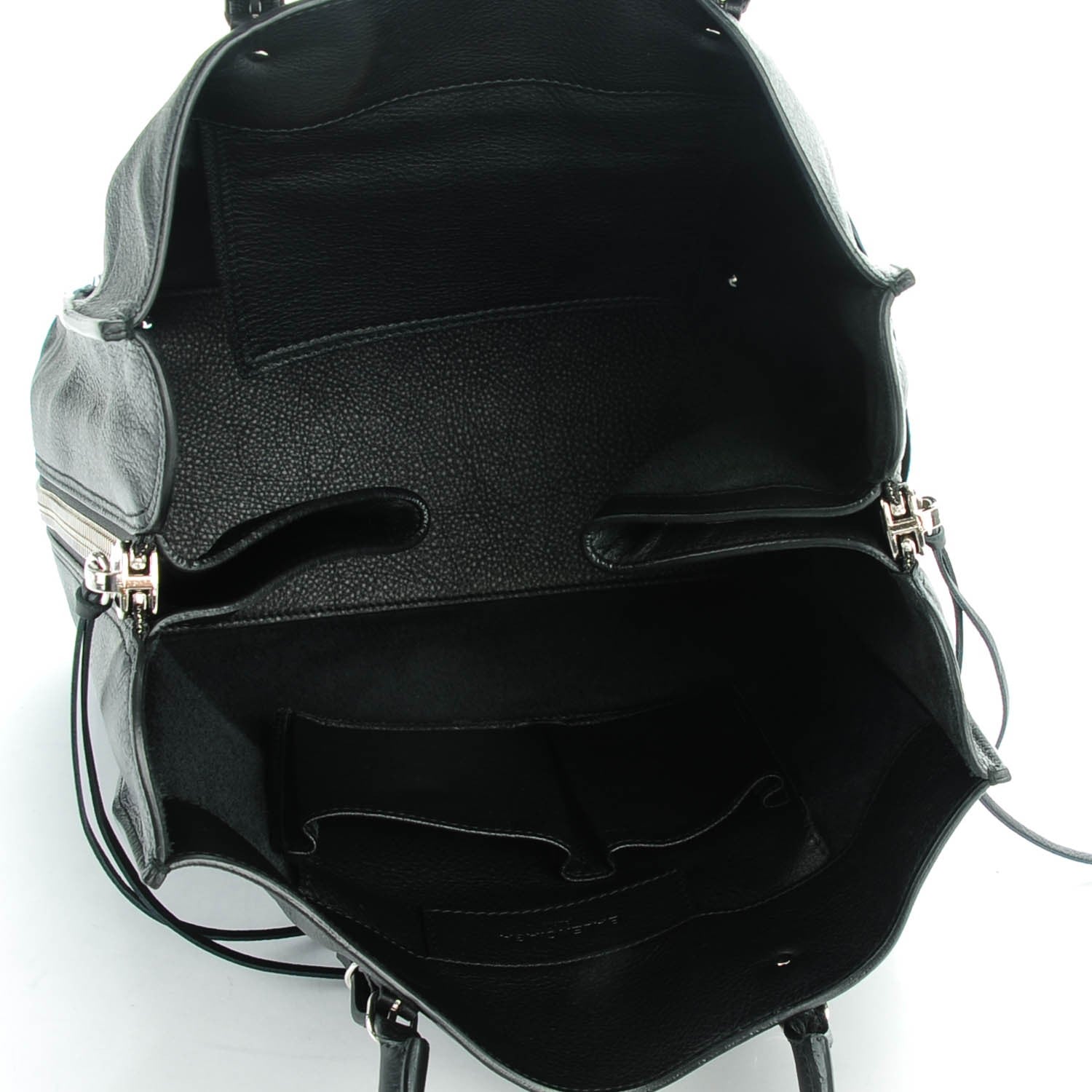 Balenciaga Calfskin Papier A5 Zip Around Tote Black 6 of 8