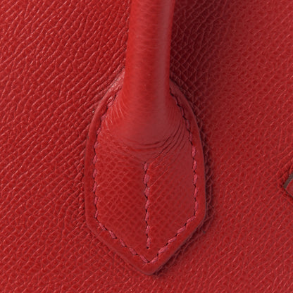 Hermes Epsom Birkin 30 Rouge Casaque 9 of 27