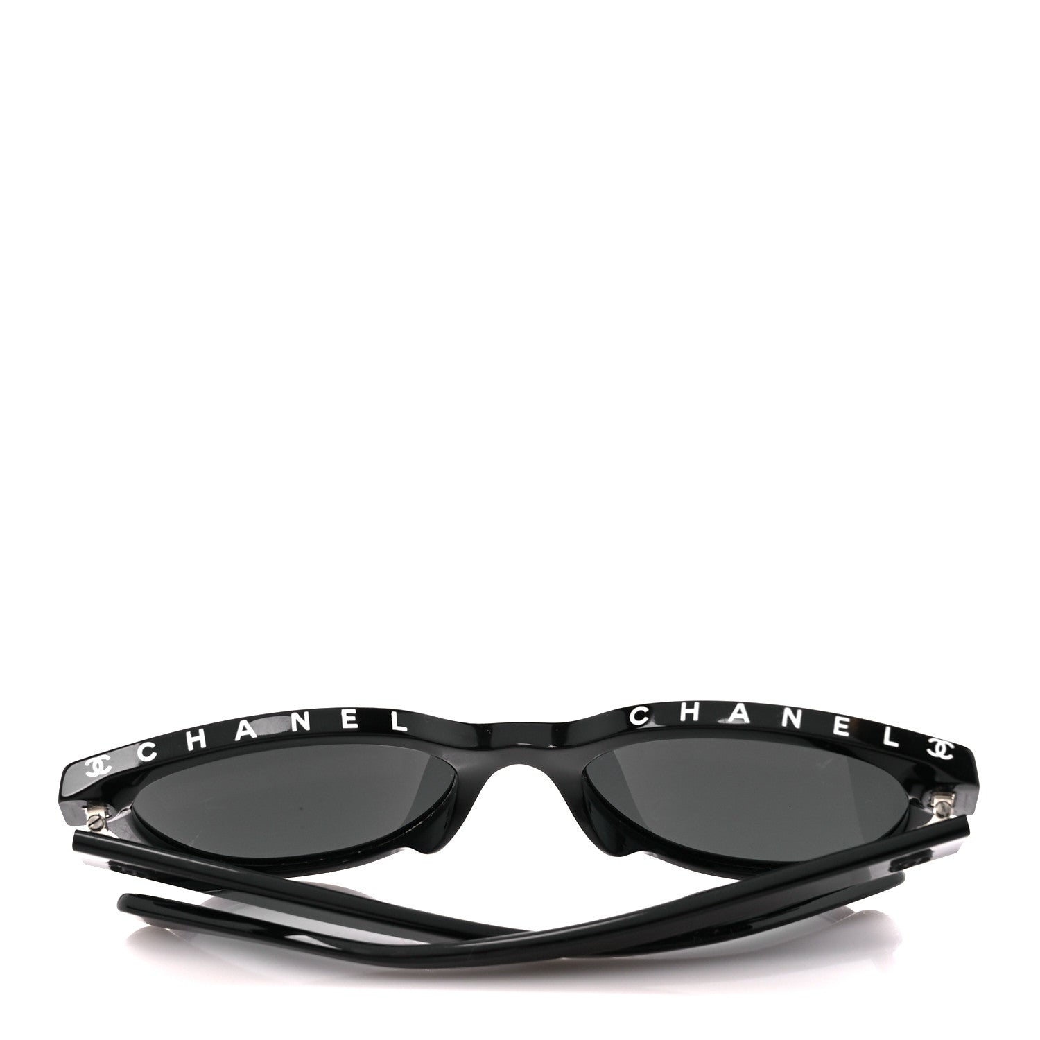 Chanel Acetate CC Butterfly Sunglasses 5414-A Black 8 of 9