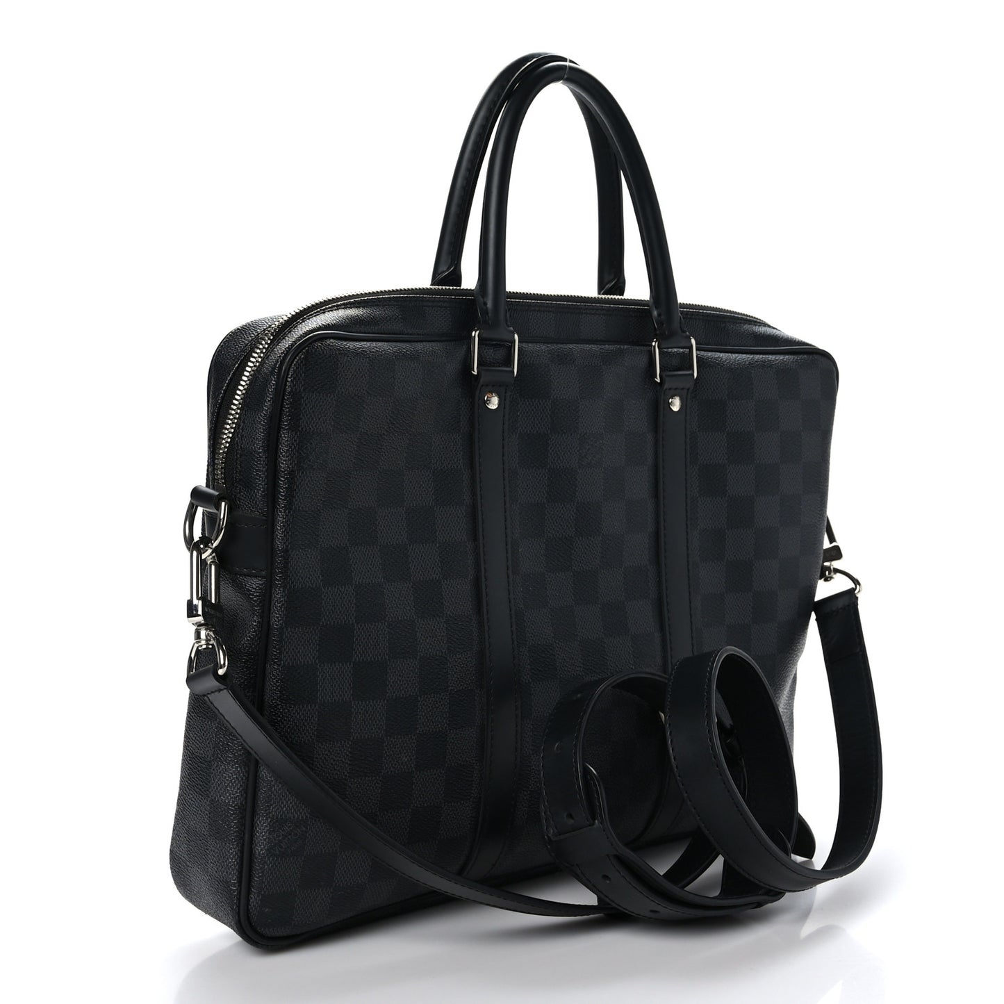 Damier Graphite Porte Documents Voyage PM