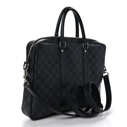 Louis Vuitton Damier Graphite Porte Documents Voyage PM 3 of 8