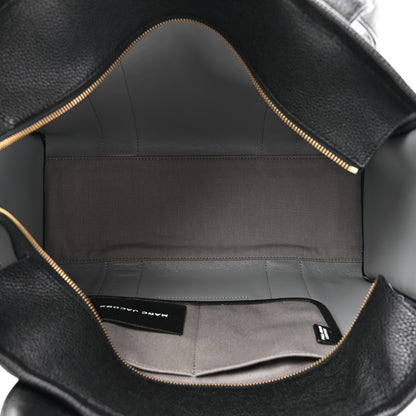 Marc Jacobs Grained Calfskin Large The Tote Bag Black 5 of 9