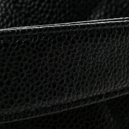 Chanel Caviar Quilted Grand Shopping Tote GST Black 13 of 14