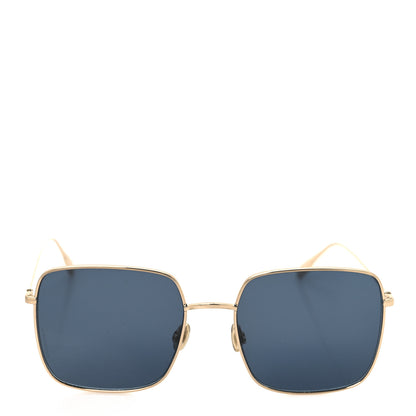 Christian Dior Metal Diorstellaire 1 Sunglasses Gold Blue 2 of 9