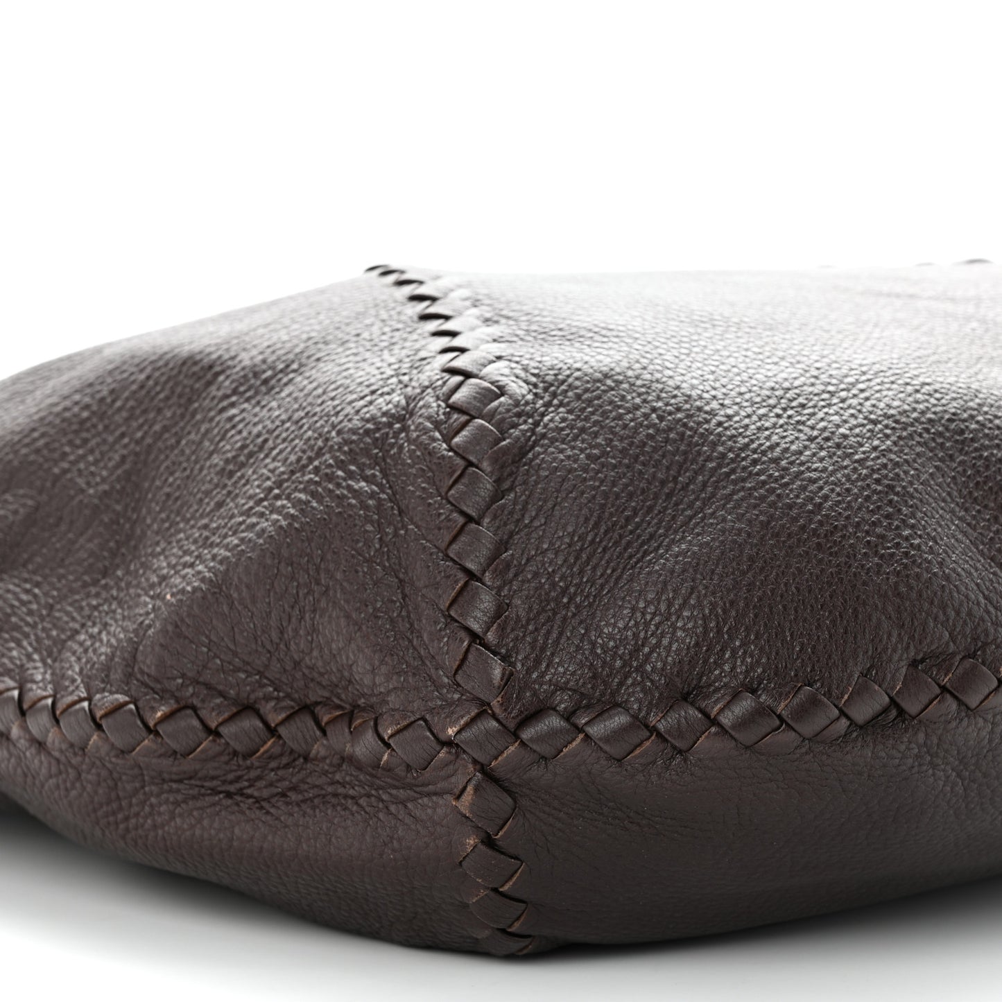 Cervo Deerskin Large Hobo Ebano