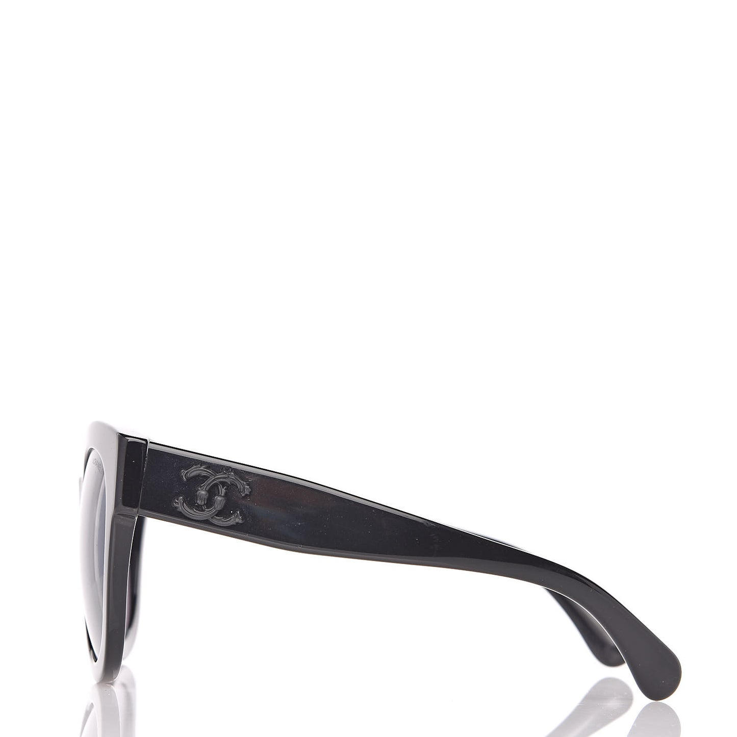 Acetate Butterfly Signature CC Sunglasses 5358 Black