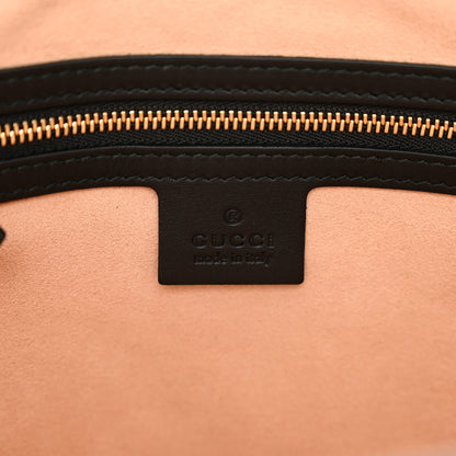 Gucci Guccissima Medium Padlock Tote Black 7 of 10